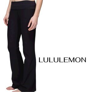 LULULEMON Thermal Groove Pant | Full on Luon | Black | Women’s 10